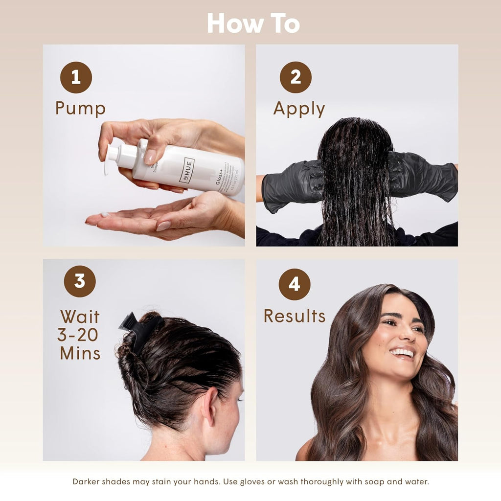 dpHUE Gloss+, Copper - Boosts Fading & Faded Hair Color - 8-12 Applications per Bottle - Lasts Up to 8 Washes