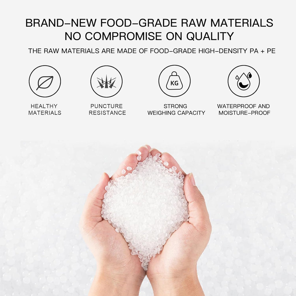 MEGAWISE Vacuum Sealer Bags (8''x 12''-110pcs) for Food Freshness Preservation, BPA Free Vacuum Storage Bags for Food or Sous Vide, Seal a Meal,Double-Sided Texture, Double Lock Freshness (110 count)