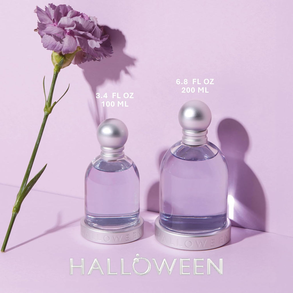 Halloween Eau De Toilette For Women. Floral, Marine Long Lasting Fragrance With Notes Of Violet, Magnolia And Pepper