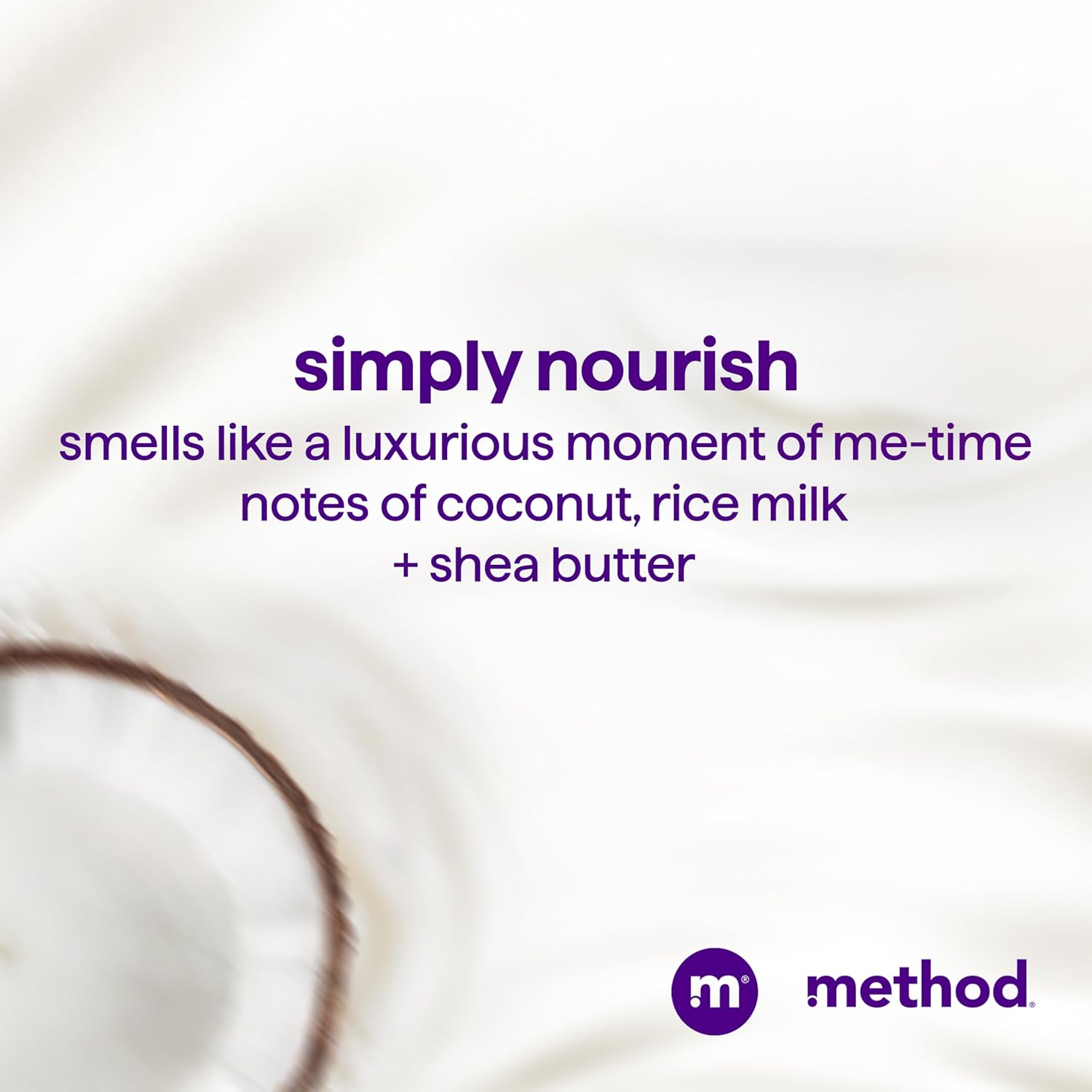 Method Moisturizing Shampoo, Simply Nourish - Hydrates and Revives Dry Hair, Safe for Color-Treated Hair – Sulfate Free and Cruelty Free - 14 oz