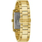 Bulova Our Lady Of Guadalupe Gold Stainless Steel 3-Hand Quartz Watch With Diamonds