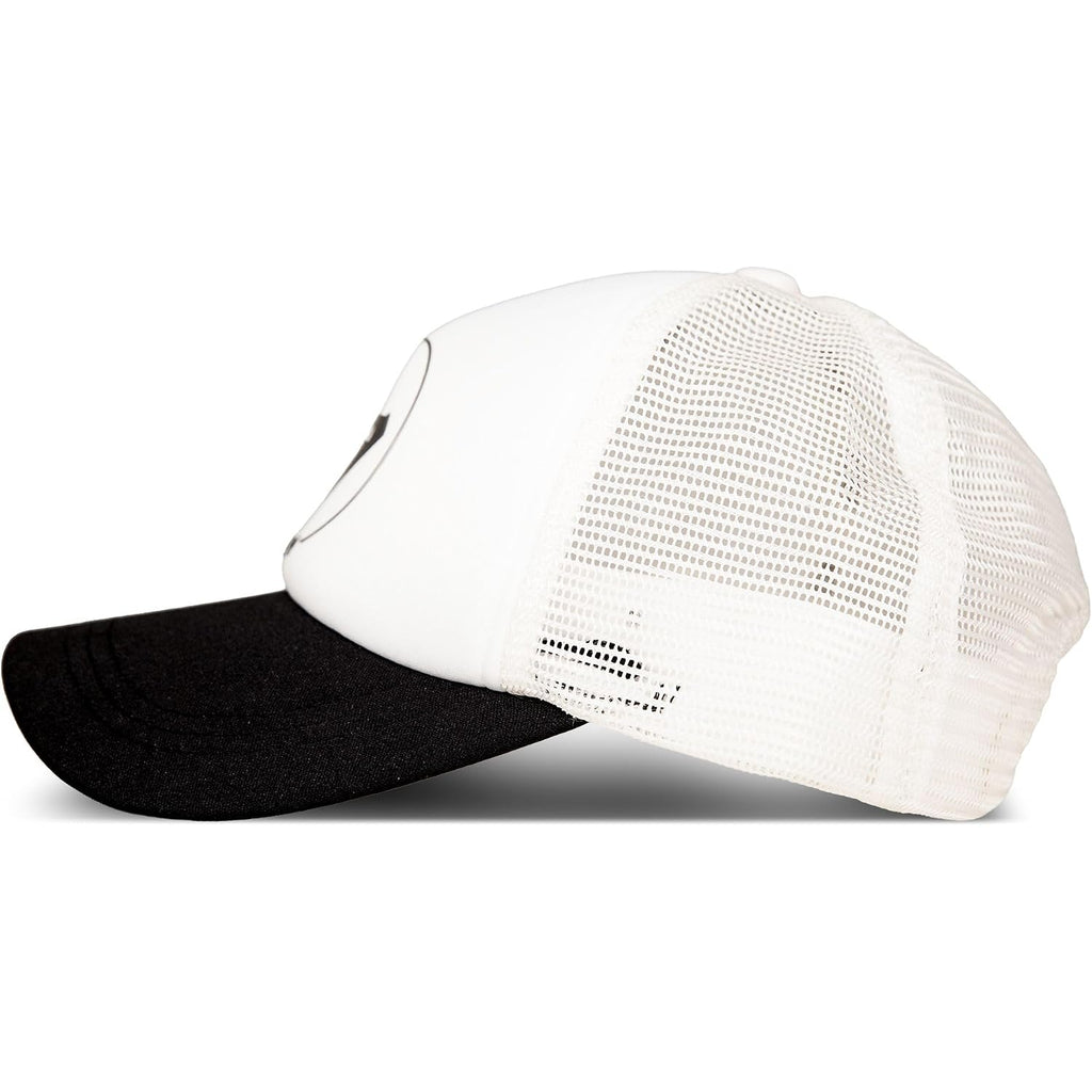 Roxy Women's Truckin Trucker Hat – Adjustable Summer Cap, Lightweight and Breathable with Mesh Back Cloud Dancer