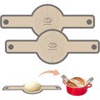 Silicone Bread Sling For Dutch Oven, 2 Pcs Non-Stick & Easy Clean Reusable Sourdough Mat, Sourdough Bread Baking Supplies, Tools ＆ Accessories
