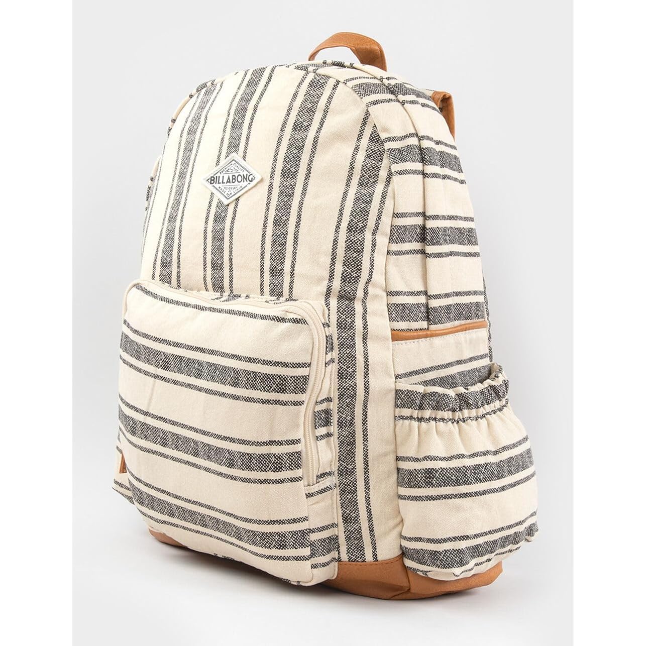 Billabong Womens Home Abroad Backpack, Black & White