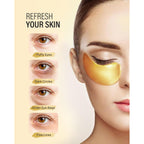 Maskiss 24K Gold Under Eye Patches (50 Pairs), Eye Mask, Collagen Skin Care Products, Eye Patches For Puffy Eyes, Eye Masks For Dark Circles And Puffiness