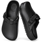 Arch Support Work Clogs Slip Resistant Orthopedic Shoes For Chef Nurse Garden Comfortable, Slip-On Cushion Slide Sandals