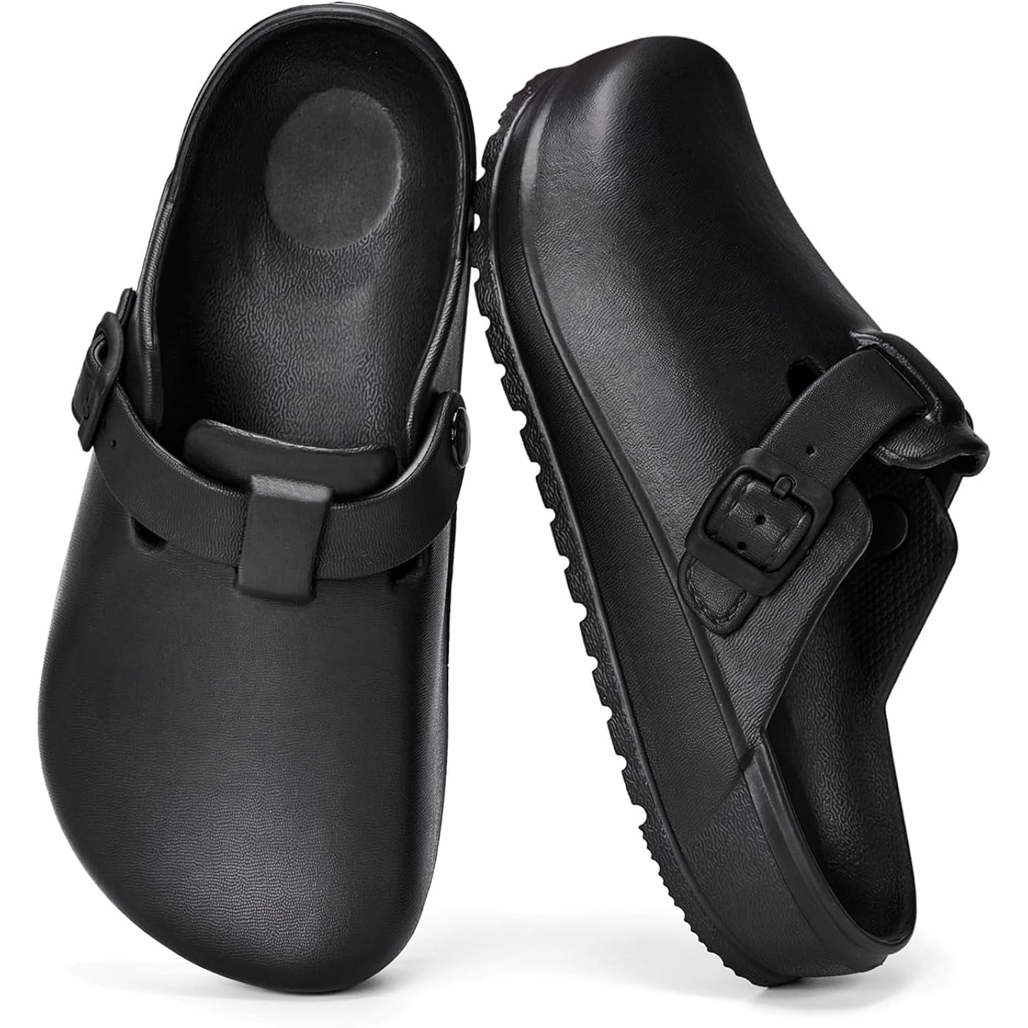 Arch Support Work Clogs Slip Resistant Shoes For Chef Nurse | Cushion | Slip On | Slide Sandals | All Day Comfort