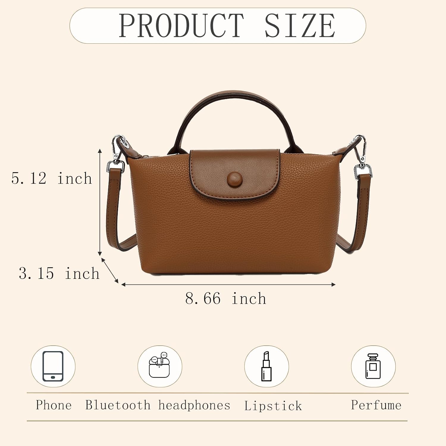 Quilted Crossbody Bags For Women Vintage Mini Purse Shoulder Bag Women Crossbody Handbag With Adjustable Strap