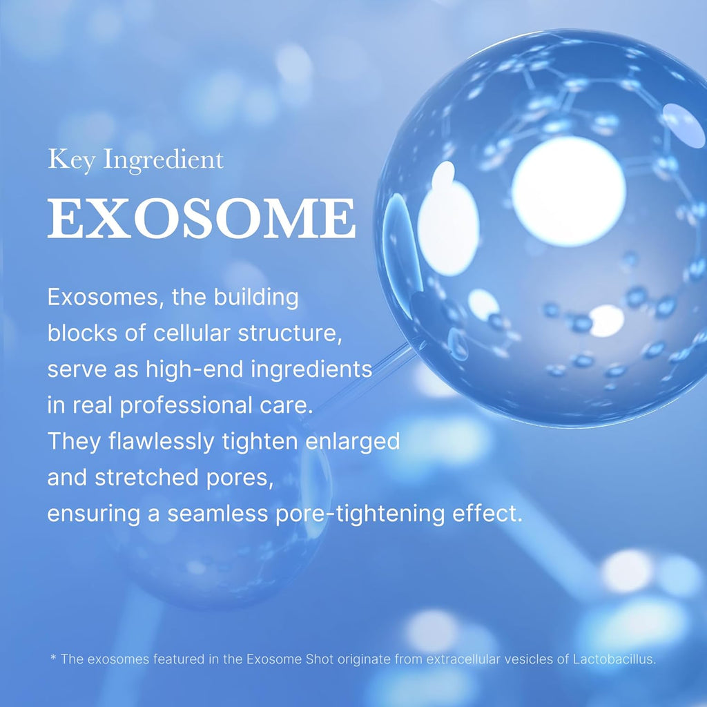 medicube Exosome Shot Zero 2,000 PPM Spicule Facial Serum | Liquid Skin Booster Serum | Exosome, AHA+BHA+PHA | Pore Care, Dead Skin Cells, Skin Texture | Korean Skincare, 1.01 fl.oz