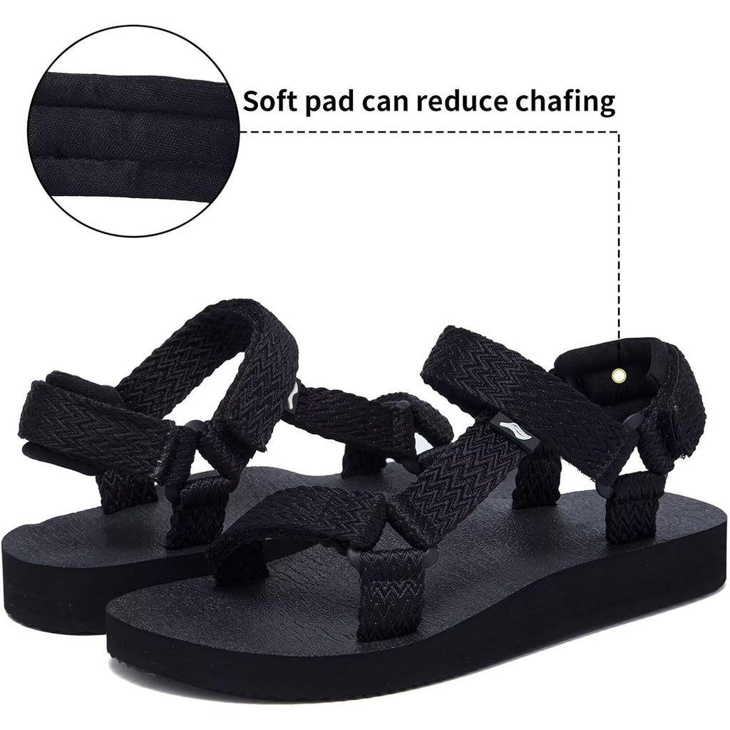 Women'S Original Sport Sandals Hiking Sandals With Arch Support Yoga Mat Insole Light Weight Outdoor Water Shoes
