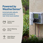 Orbit B-Hyve Smart Indoor/Outdoor Sprinkler Controller - 6-Zone - App Controlled Smart Controller With Custom Irrigation Schedules - Weatherproof Multi-Zone Sprinkler System - 57946