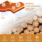 Ecfvtp Air Fryer Disposable Paper Liner, 100Pcs Food Grade Parchment Liners For Ninja Dz201, Air Fryer Accessories Baking Paper (9 * 6,Thicken Natural)