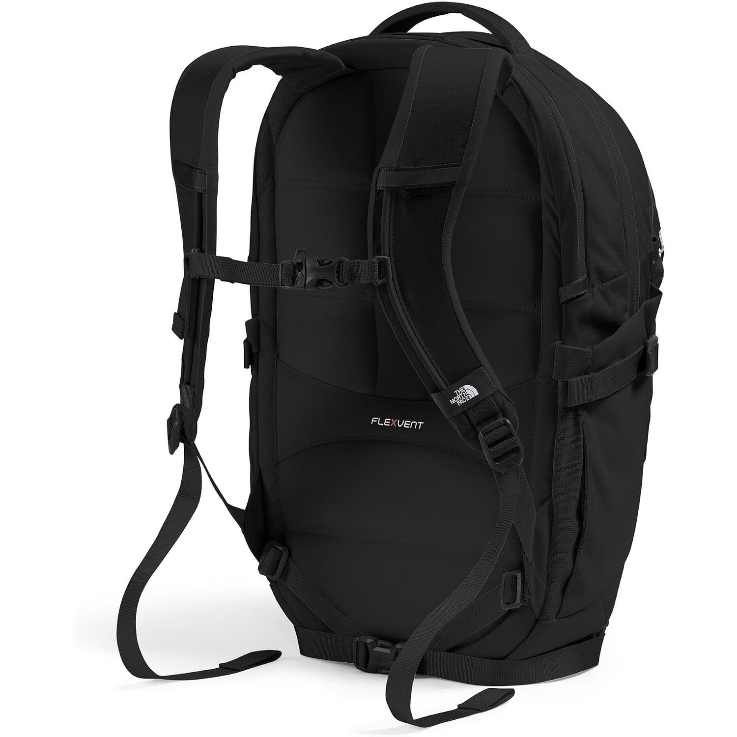 The North Face Women'S Recon Everyday Laptop Backpack - Commuter Travel Bag, 18" Laptop Sleeve, Water-Repellent, Tnf Black/Tnf Black-Npf, One Size