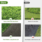 Coozero Artificial Grass, 47.3"X31.5" Professional Dog Grass Mat, Potty Training Rug And Replacement Turf Outdoor Rug Patio Lawn Decoration, Easy To Clean With Drainage Holes(47.3X31.5 Inches)
