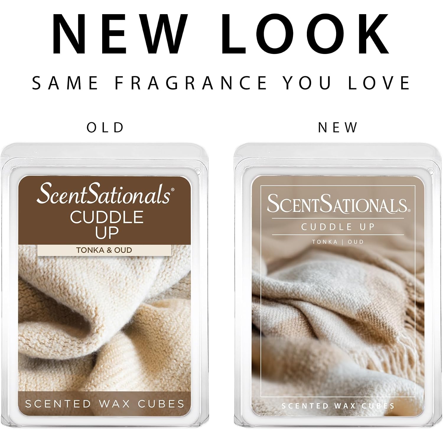 Scentsationals Cuddle Up - Tonka Scented Wax Melts 10Oz (24 Cubes)