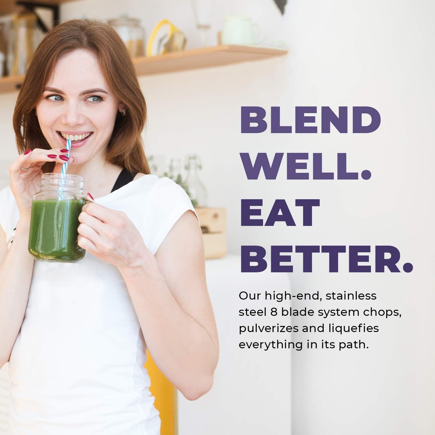 Cleanblend Commercial Blender With 5-Year Full Warranty - 1800W, 3Hp, 64Oz High-Performance Professional Countertop Blender With Stainless Steel Blades