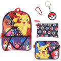 Bioworld, Boys, Youth Five-Piece Backpack Set (Little Kid/Big Kid), Aop, One Size
