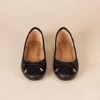 Amazon Essentials Women'S Comfortable Round Toe Ballet Flats With Bow