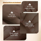 Moisturizing Hand Mask Gloves for Dry Hands, Hydrating Hand Masks 5 Pack, Nourishing Hand Care Treatment with Hyaluronic Acid, Smooth & Soft Skin Feel, Hand Moisturizing Gloves for Home Spa Use