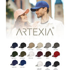 Artexia Baseball Cap 100% Cotton Hats for Men Hats for Women Cooling Performance Womens Baseball Caps