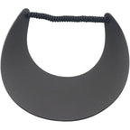 MG Women's Cotton Solid String Sun Visor Hat