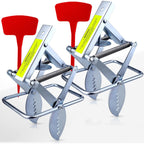 Mole Trap Scissor 2 Pack, Upgraded Mole Traps For Lawns That Kill Best, Galvanized Steel Mole Killer, Step Setup
