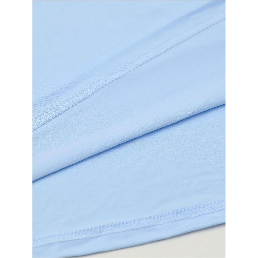 SOLY HUX Women's Lemon Shirts Short Sleeve Crew Neck Graphic Tees Summer T-Shirt Vacation Tops Light Blue