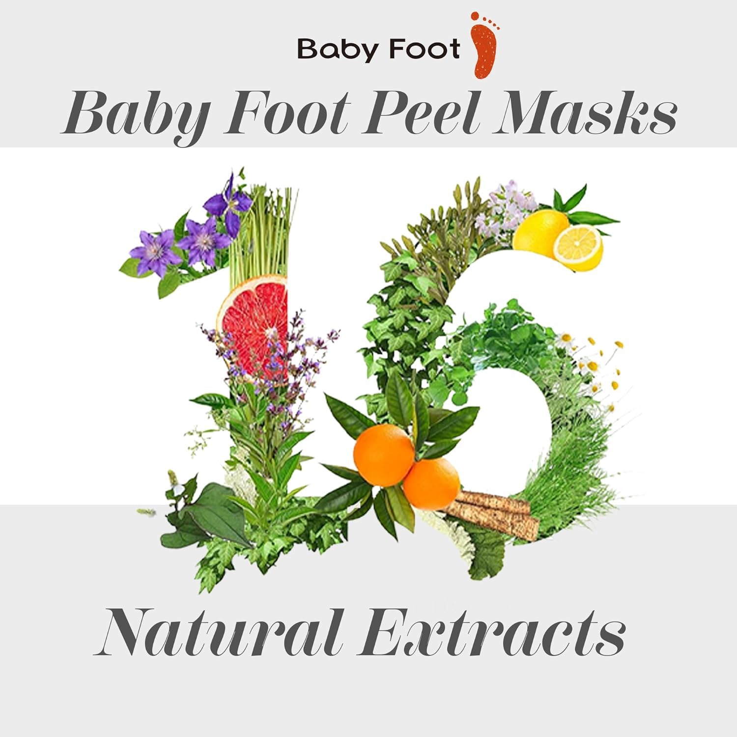 Baby Foot 2 PACK ORIGINAL FOOT PEEL - 2 TREATMENTS INCLUDED