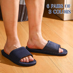 Shyyween 6 Pack Non Slip Shower Slides Lightweight Bath Slippers For Women & Men Pool Sandals For Home Hotel Gym Spa Pool