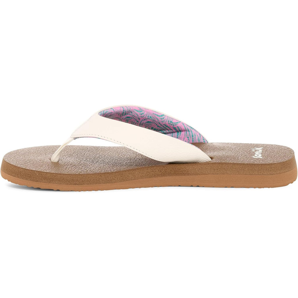 Sanuk Yoga Mat Ii | Flip Flops For Women | Yoga Sandals For Women | Women'S Beach Sandals | Memory Foam Footbed