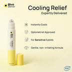 Blinkbetter Cicaroller+ Cooling Eye Roller Serum For Eyelids And Under Eyes – Refreshes, Revitalizes, Smooths & Hydrates Tired Eyes With 2.5% Caffeine, Peptides, Cica & Panthenol, 15 Ml