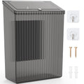 Sealegend Magnetic Trash Can With Lid, Space Saving Lint Bin Black | Wastebasket For Kitchen, Refrigerator, Cabinet, Bathroom & Laundry Room
