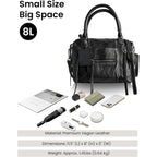 Women Mini Tote Bags (8 L) City Bags Tote Bag Purse Vegan Leather Hobo Handbags With Adjustable Dual Straps