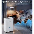 4500 Sq. Ft Dehumidifier For Basement Quilt Compressor Dehumidifiers For Home With Drain Hose, Energy Efficient, Intelligent Humidity Control, Dehumidifier For Bathroom, Bedroom, Office