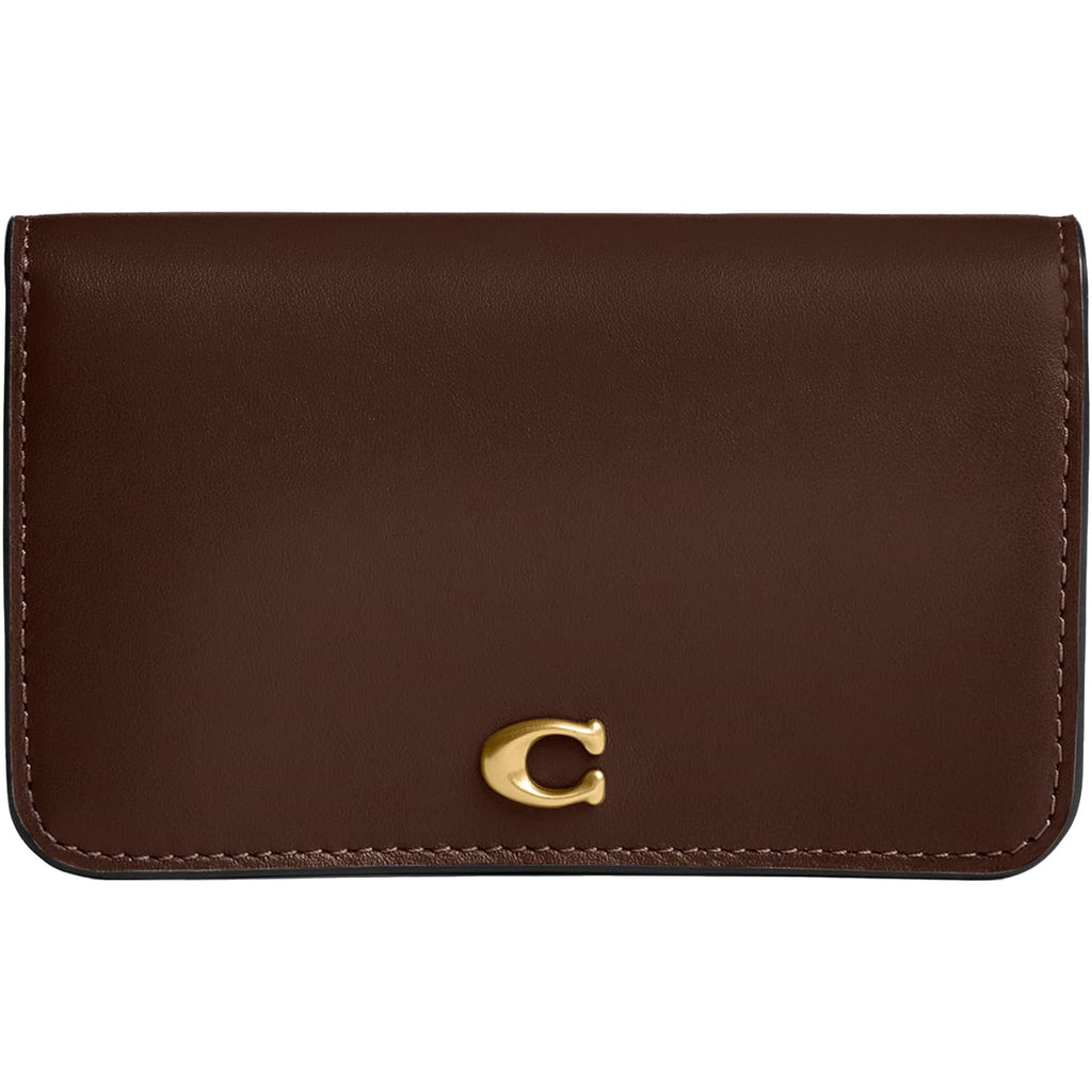 Refined Calf Leather Essential Slim Card Case