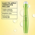 Garnier Clearly Brighter Anti-Puff Eye Roller, Dark Circles Under Eye Treatment With Caffeine And Vitamin C, 0.5 Fl Oz (15Ml), 1 Count (Packaging May Vary)