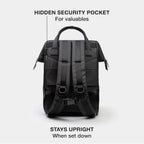 Cascade Standard Backpack, 21L, Black | Weatherproof Construction, Perfect For Daily Use And Travel, Padded Laptop Sleeve And Adjustable Straps