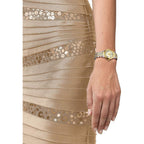 Tissot Classic Dream Stainless Steel Dress Watch Gold T1292102226300