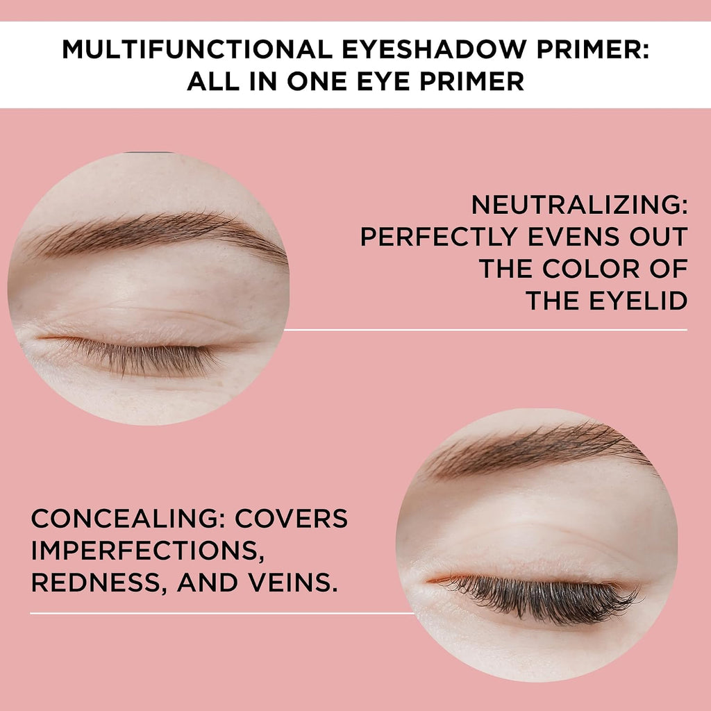 Artdeco All In One Eye Primer - Long-Lasting Eyeshadow Base, Neutralizing & Concealing - Makeup Primer For Vibrant, Crease-Free Eye Makeup – 0.17 Fl. Oz