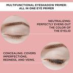Artdeco All In One Eye Primer - Long-Lasting Eyeshadow Base, Neutralizing & Concealing - Makeup Primer For Vibrant, Crease-Free Eye Makeup – 0.17 Fl. Oz