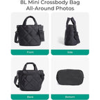 Bagsmart Crossbody Bags For Women, Lightweight Purses For Women, Quilted Puffer Tote Handbags For Daily Use,Shop,Travel