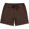 Hurley Men'S Naturals 6" Inseam Cotton Walk Shorts, 17" Outseam, Elastic Waistband & Drawstring