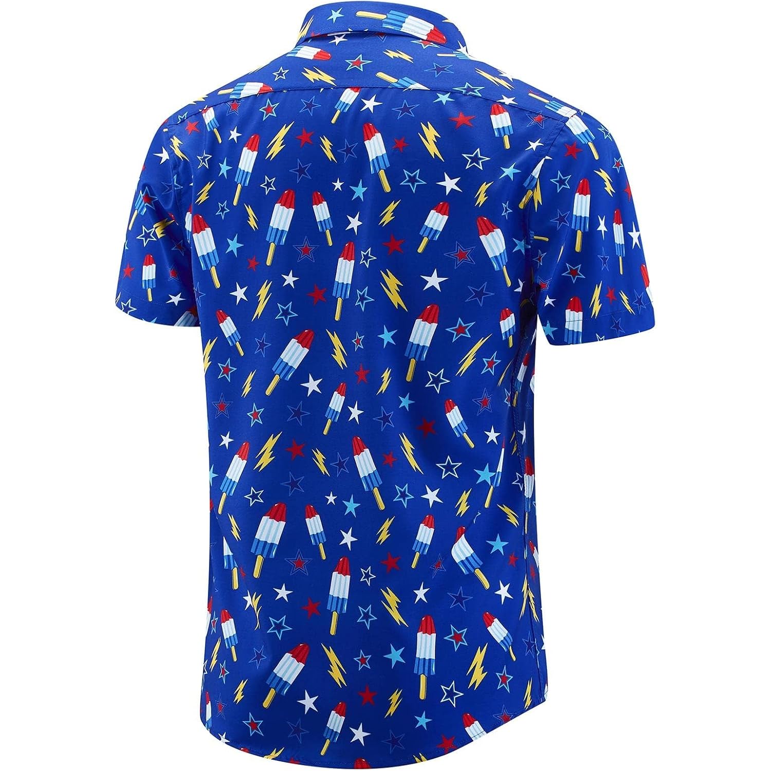 Men'S Hawaiian Shirt Short Sleeve Printed Button Down Beach Shirts