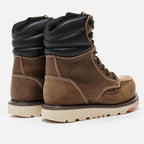 Brunt Marin Welted (Comp Toe) - 8" Waterproof Safety Toe Wedge Work Boot - Goodyear Welt Construction - Eh & Esr Rated - Oil & Slip Resistant - Adjustable Width System