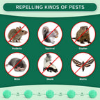Rodent Mouse Repellent Balls 14 Pack, Moth Balls For Rodents Mouse Deterrent, Peppermint Oil Pest Control For Rodents, Squirrels, Skunk, Mole, Gopher, Pets Safe, Indoor And Outdoor Use