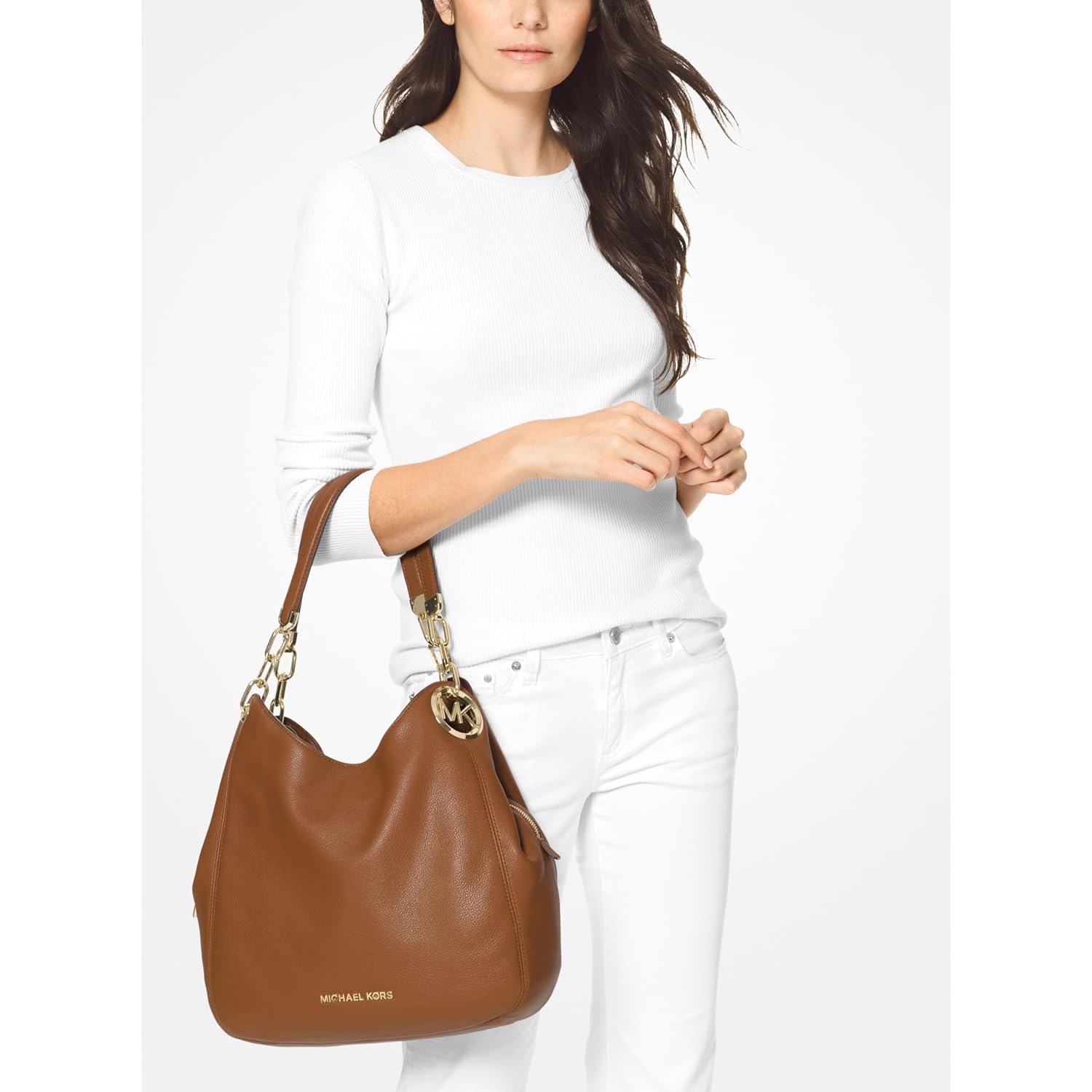 Michael Kors Lillie Large Chain Shoulder Bag