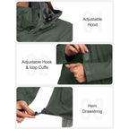Little Donkey Andy Women’S Waterproof Rain Jacket Lightweight Outdoor Windbreaker Rain Coat Shell For Hiking, Travel