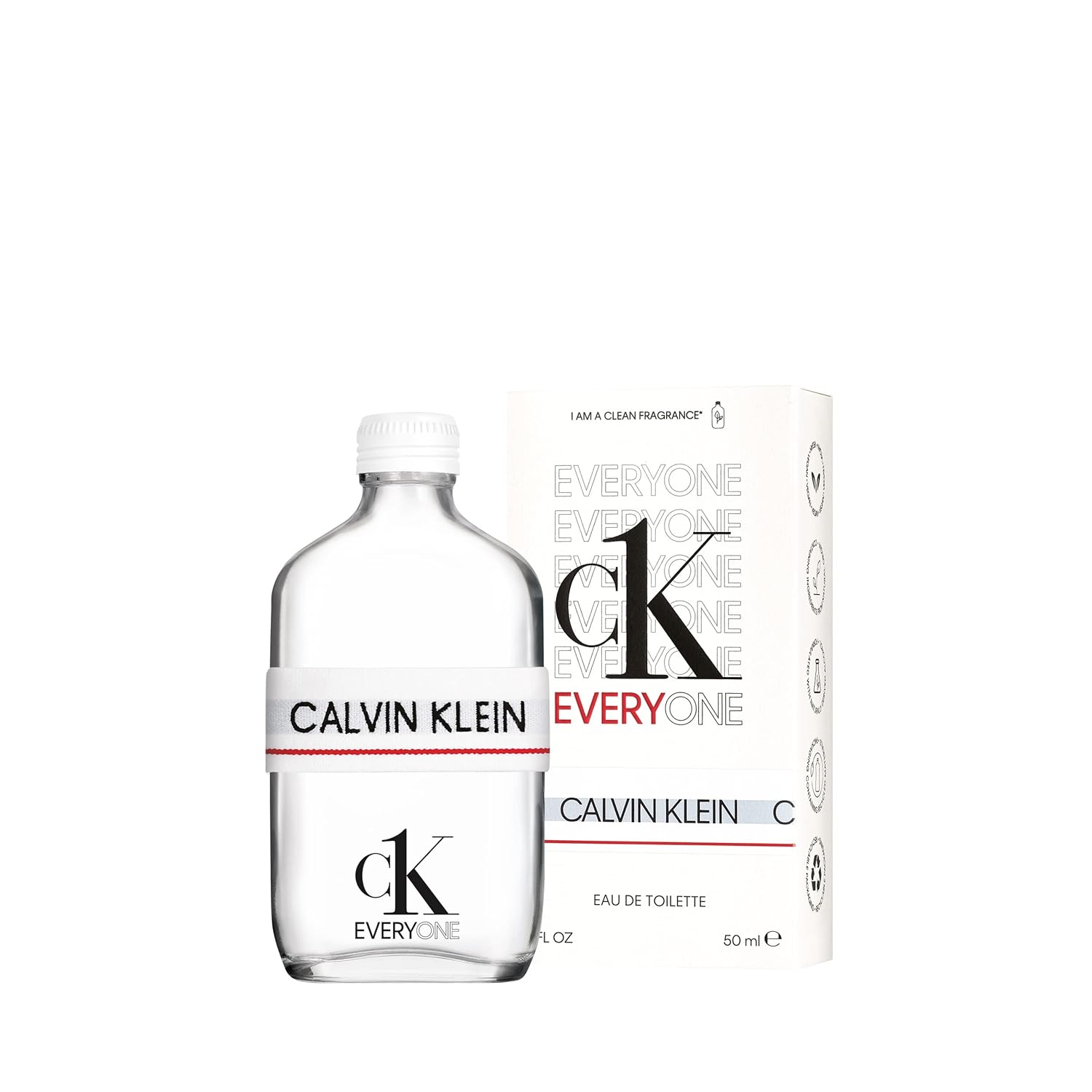 Calvin Klein CK Everyone Eau de Toilette – Citrus Unisex Cologne – With Notes of Orange Essential Oil, Ginger, Cedarwood & Amber – Long Lasting Fragrance