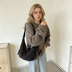 Crescent Crossbody Bags For Women, Casual Shoulder Half Moon Bag, Large Capacity Dumpling Purse Bag For Outdoor Travel