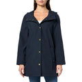 Tommy Hilfiger Women'S Snap Front Softshell Aline Raincoat